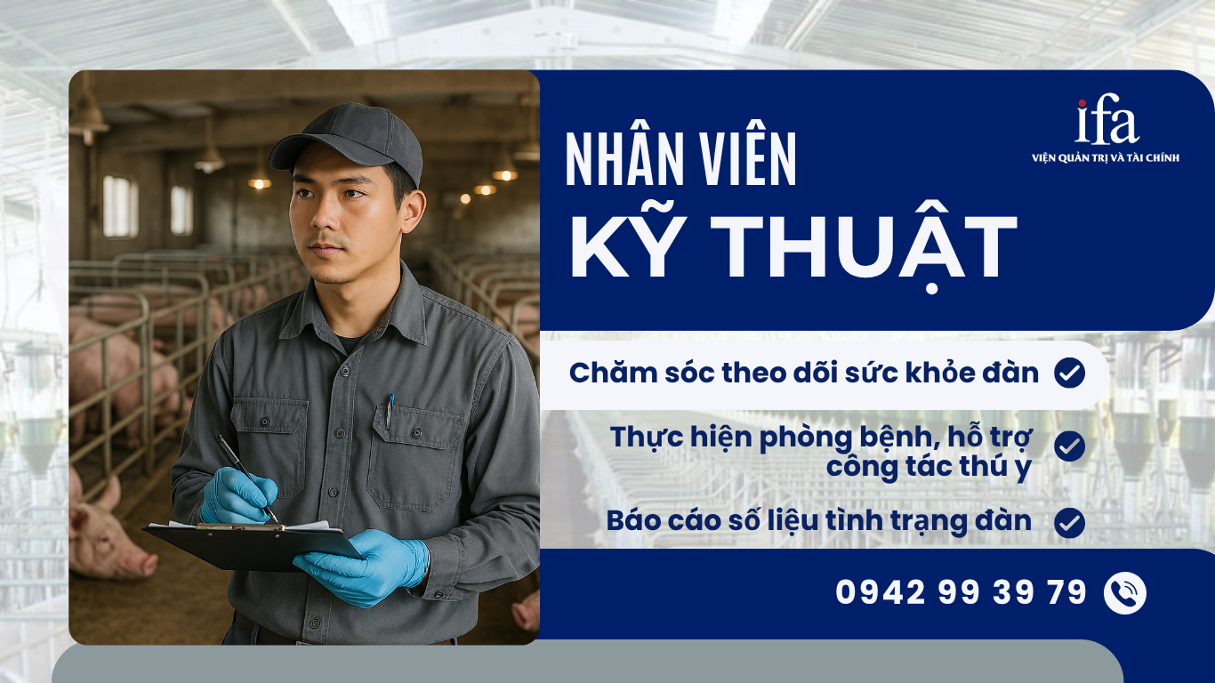 Mô tả công việc Nhân viên Kỹ thuật tại trang trại chăn nuôi - Thu nhập hấp dẫn