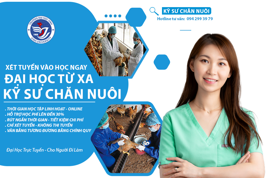 Lớp đại học trực tuyến ngành Kỹ sư Chăn nuôi